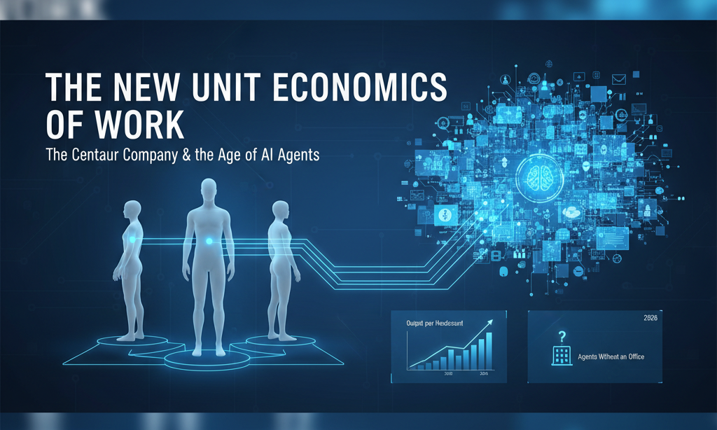 The Rise of the "Centaur Company": Why Your Next Hire Should Be an Agent