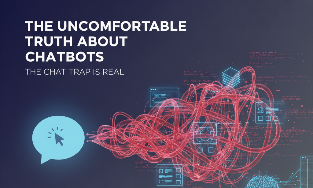 The "Chat Trap": Why the Future of AI isn't a Conversation, It's a Workspace