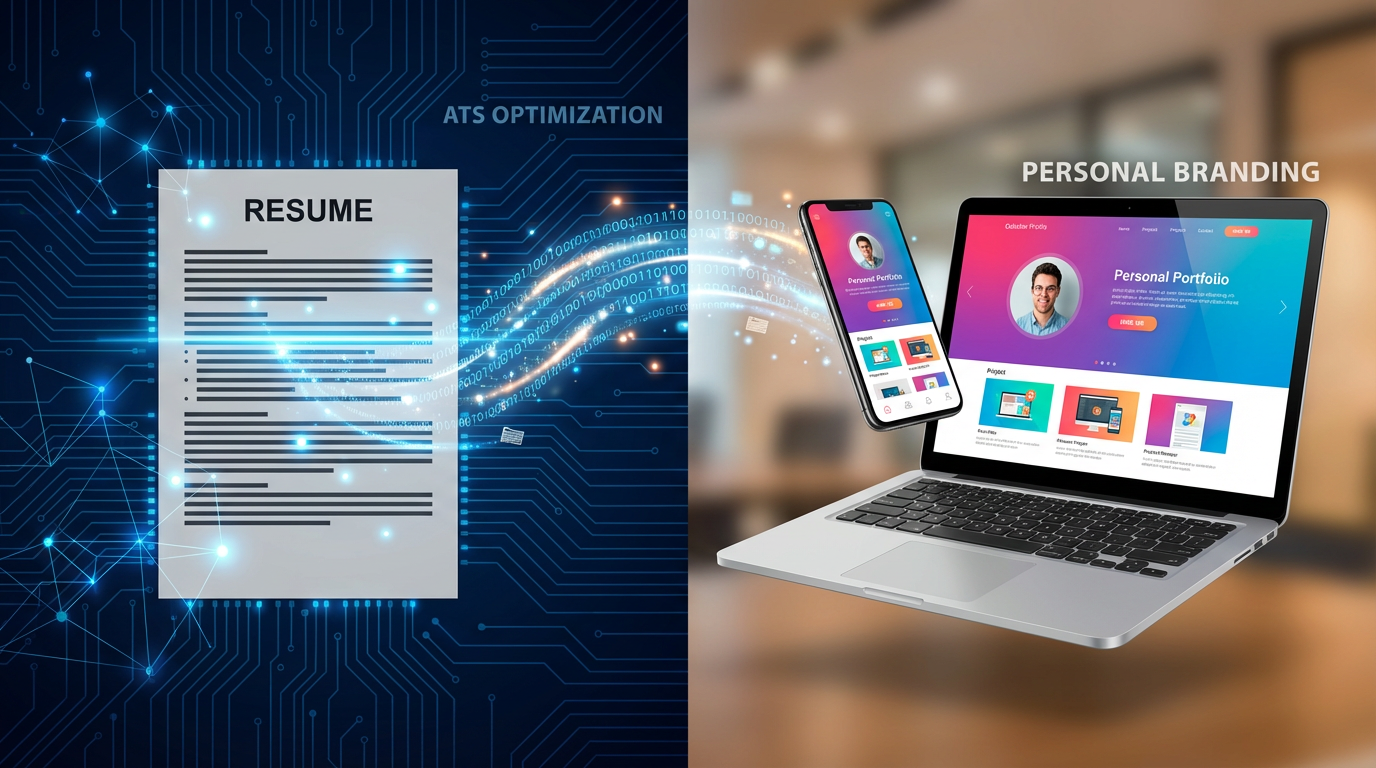 Hack the Job Market: ATS-Optimized Content + Designer-Grade Web Presence